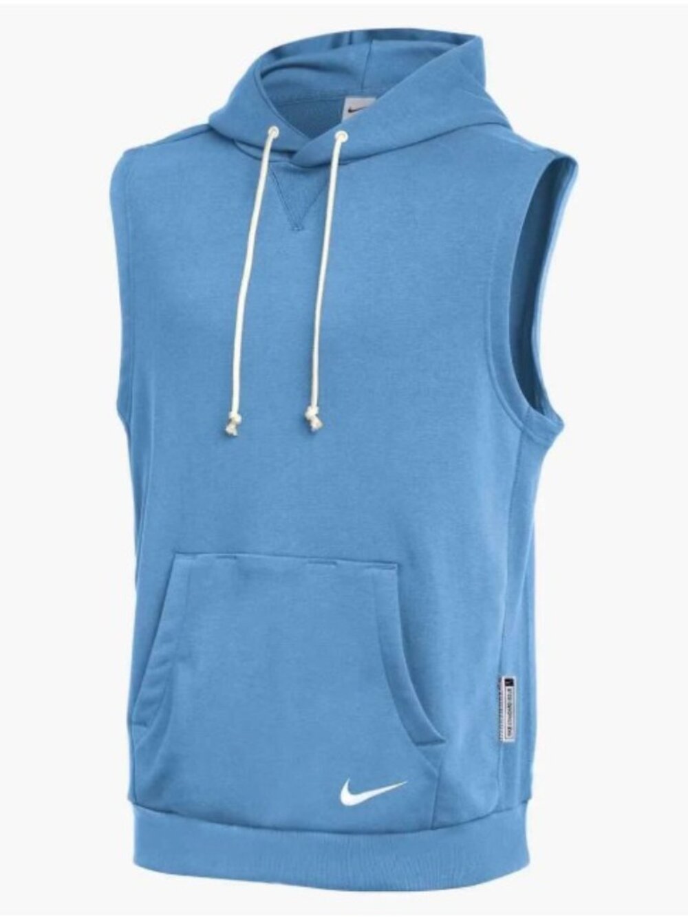 Nike Dri-FIT Standard Issue Sleeveless Hoodie Mens Medium Blue HF7058-448